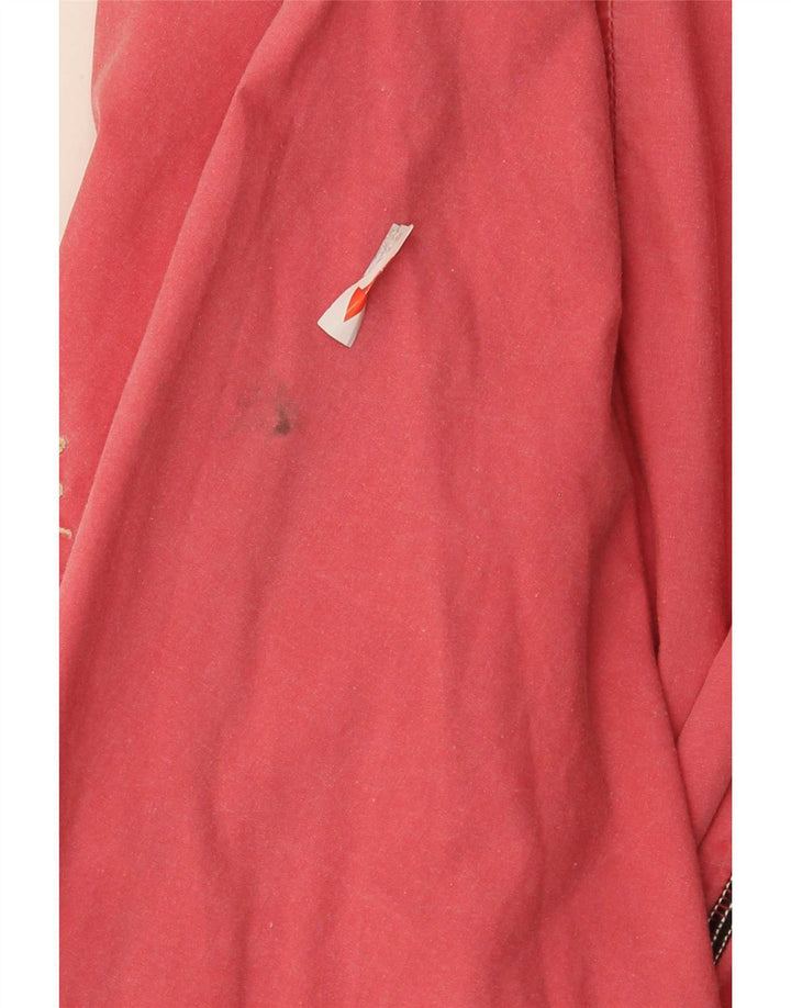 Jachetă Bomber oversized vintage pentru femei IT 44 bumbac roz mediu