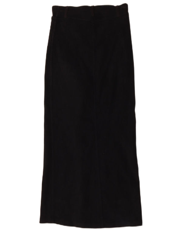 Fusta Maxi din velur pentru femei Charro IT 42 Medium W26 Bumbac negru