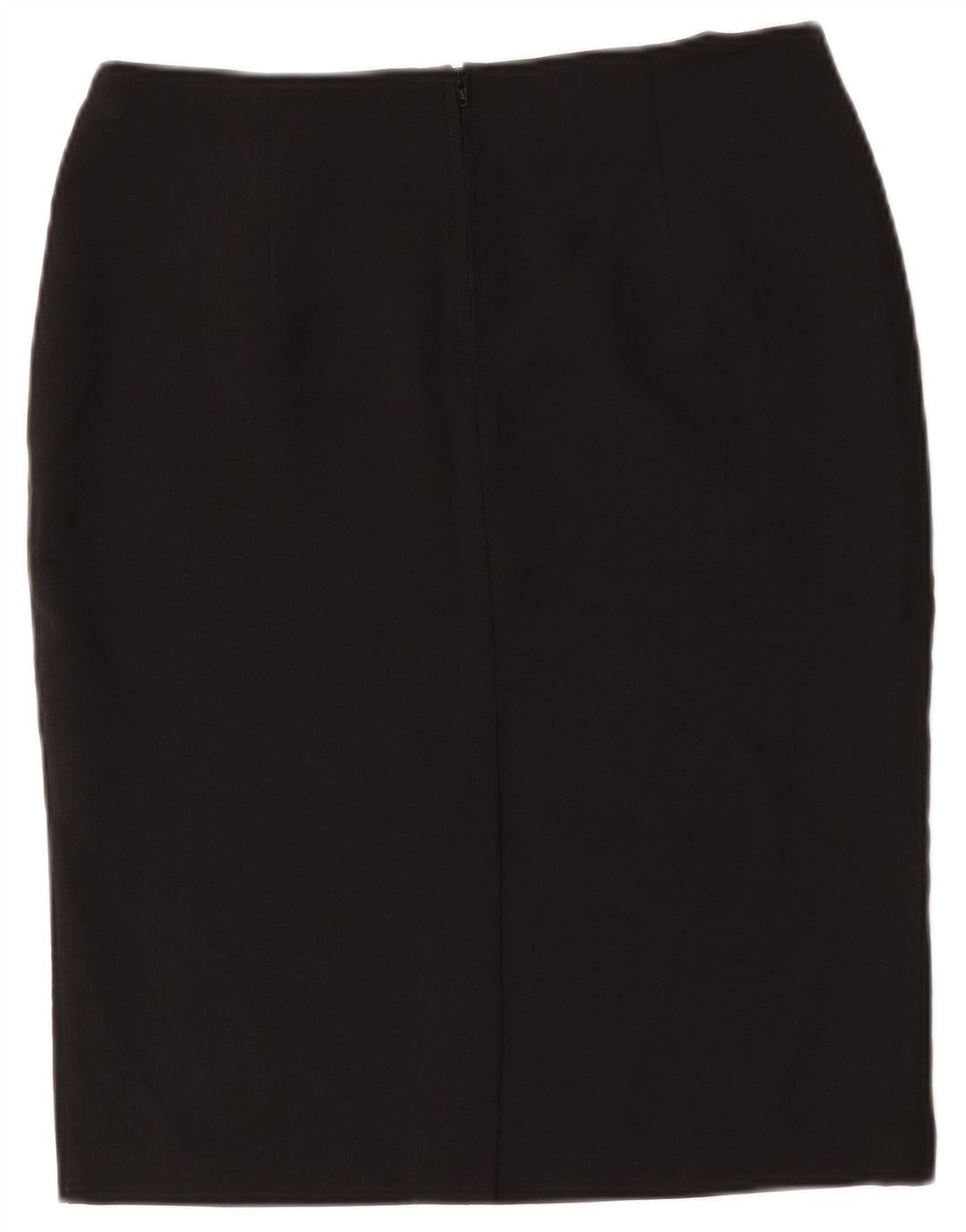 Fusta creion pentru femei Marks & Spencer UK 12 Medium W34 Poliester negru