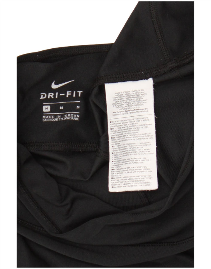Leggings Nike Dri Fit pentru femei UK 14 Poliester mediu negru