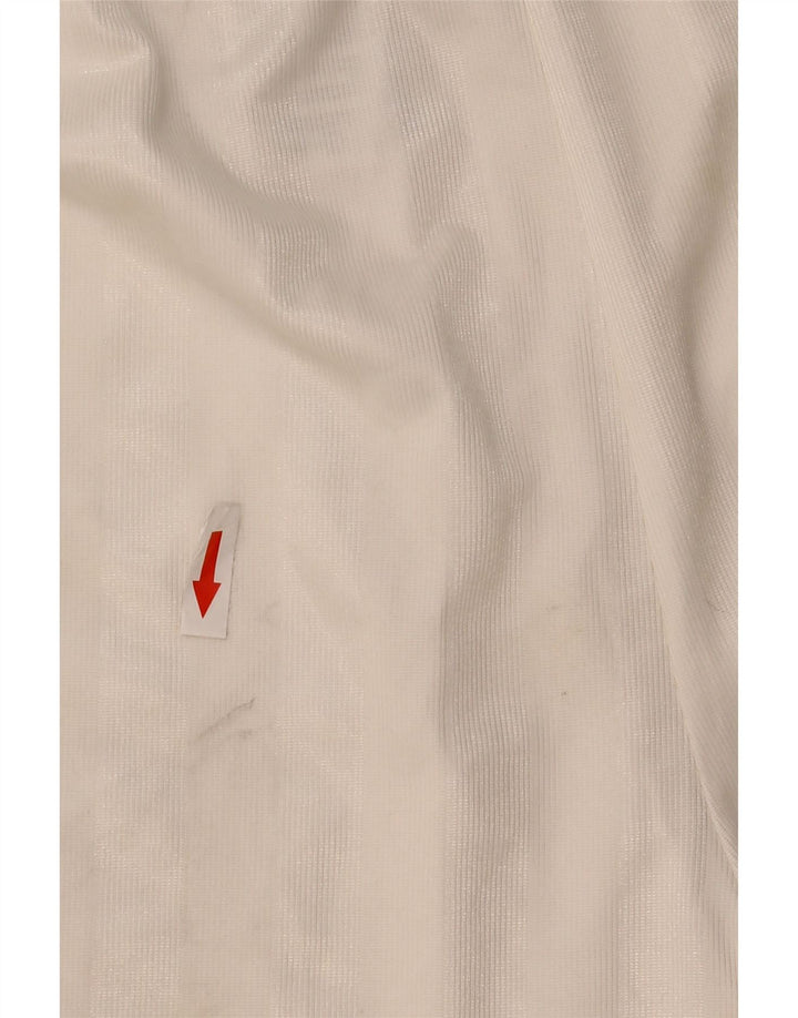 Pantaloni scurți sport Nike pentru bărbați, mari, alb, din poliester