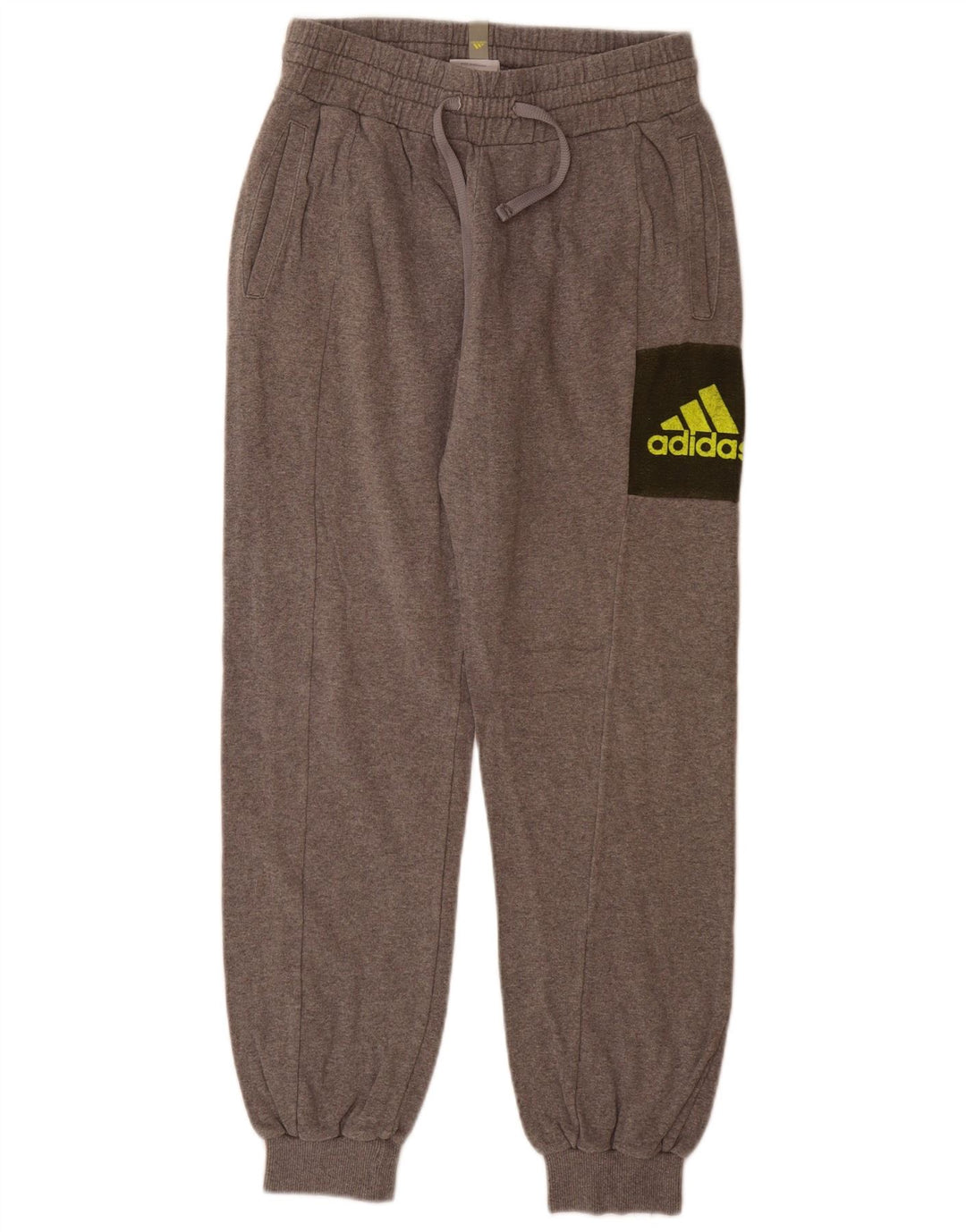 Pantaloni de trening Adidas pentru bărbați Joggeri UK 36/38 Bumbac gri mic