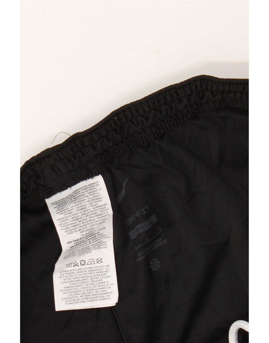 Pantaloni scurți sport Nike Dri Fit Slim pentru bărbați, mari, negru, poliester