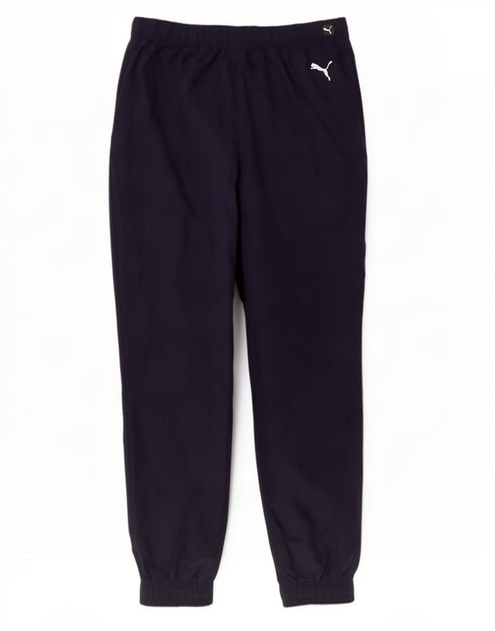 Pantaloni de trening pentru bărbați Puma Pantaloni de jogging mari poliester bleumarin