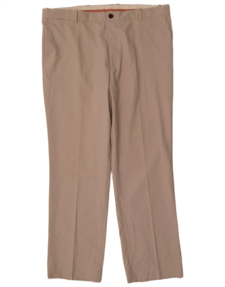 Dockers Pantaloni Chino Drepți Bărbați L40 L32 Poliester Bej