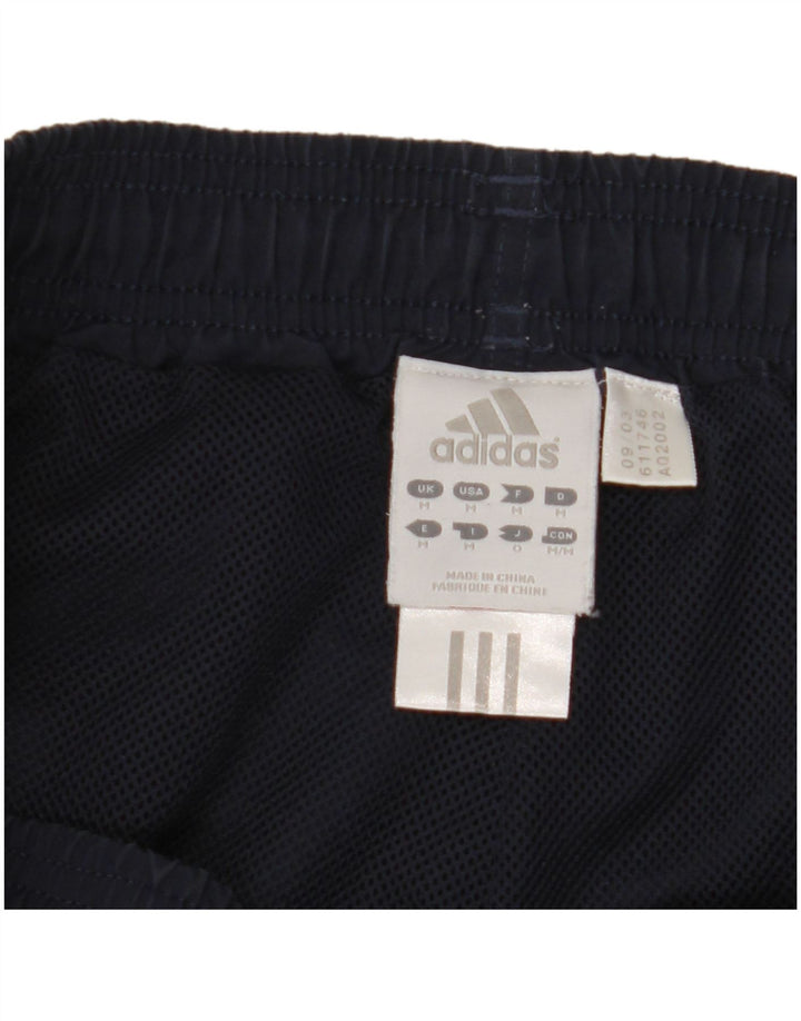 Pantaloni scurți sport Adidas pentru bărbați, poliester mediu bleumarin