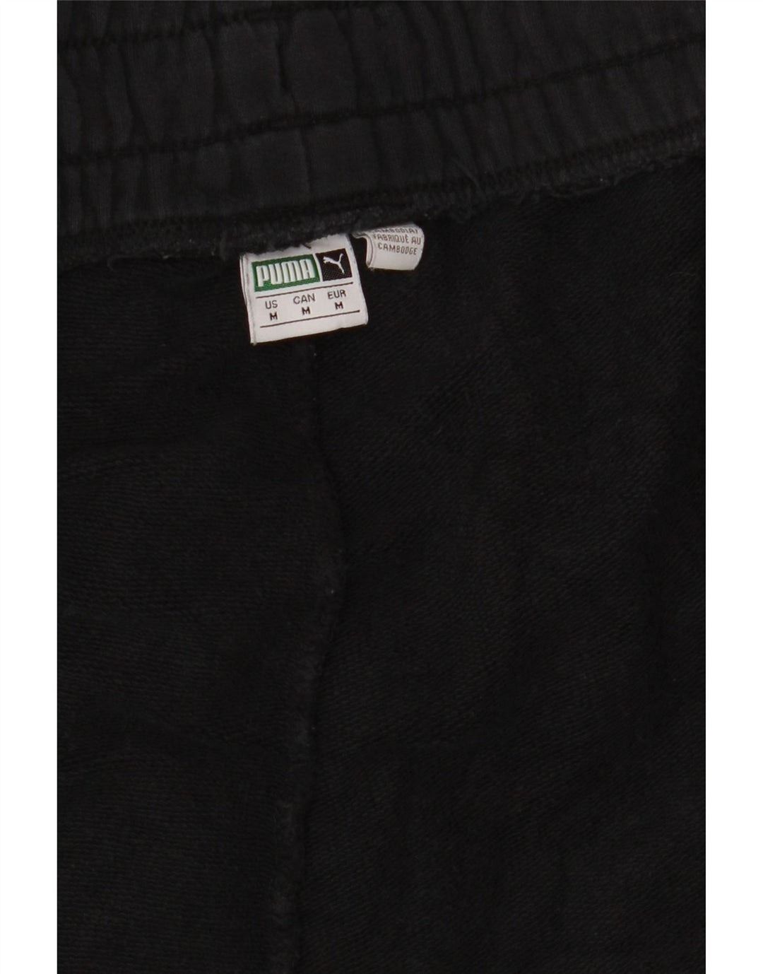 Pantaloni de trening cu grafică Puma pentru bărbați Pantaloni de jogging mediu negru