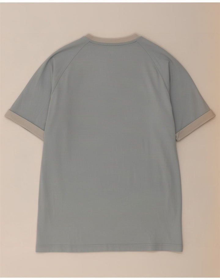 Tricou pentru bărbați Adidas Top Medium Blue Bumbac