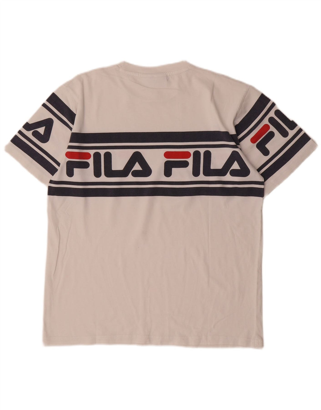 Tricou grafic pentru bărbați Fila Top Small White