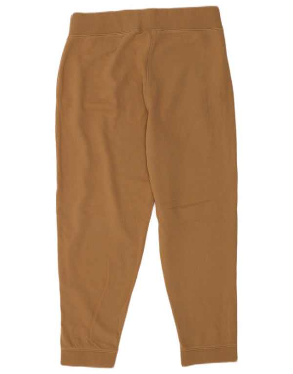Pantaloni de jogging pentru femei Hugo Boss Pantaloni capri UK 16, bumbac maro mare