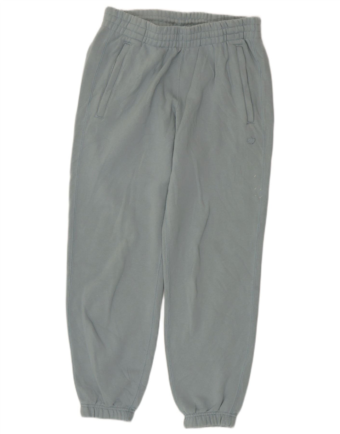 Pantaloni de trening pentru bărbați Adidas Pantaloni de jogging, bumbac albastru mediu