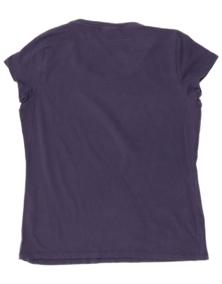 Trussardi Jeans Tricou pentru femei Top UK 14 Medium Bleumarin