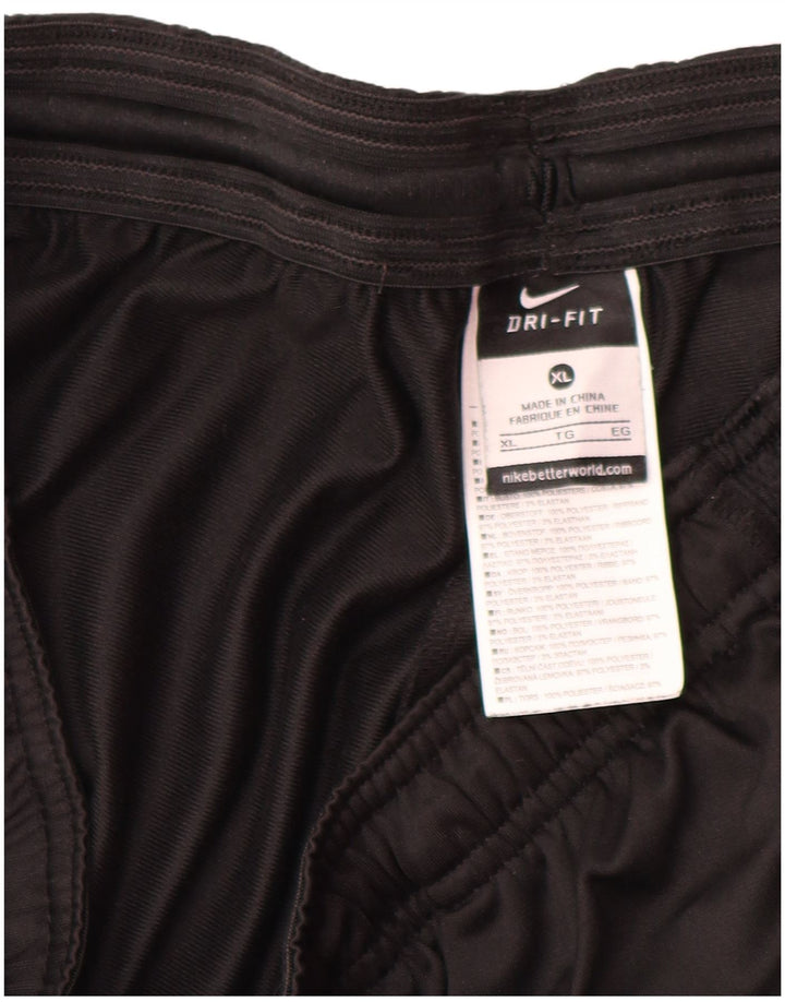 Pantaloni de trening Nike Dri Fit pentru bărbați XL poliester negru