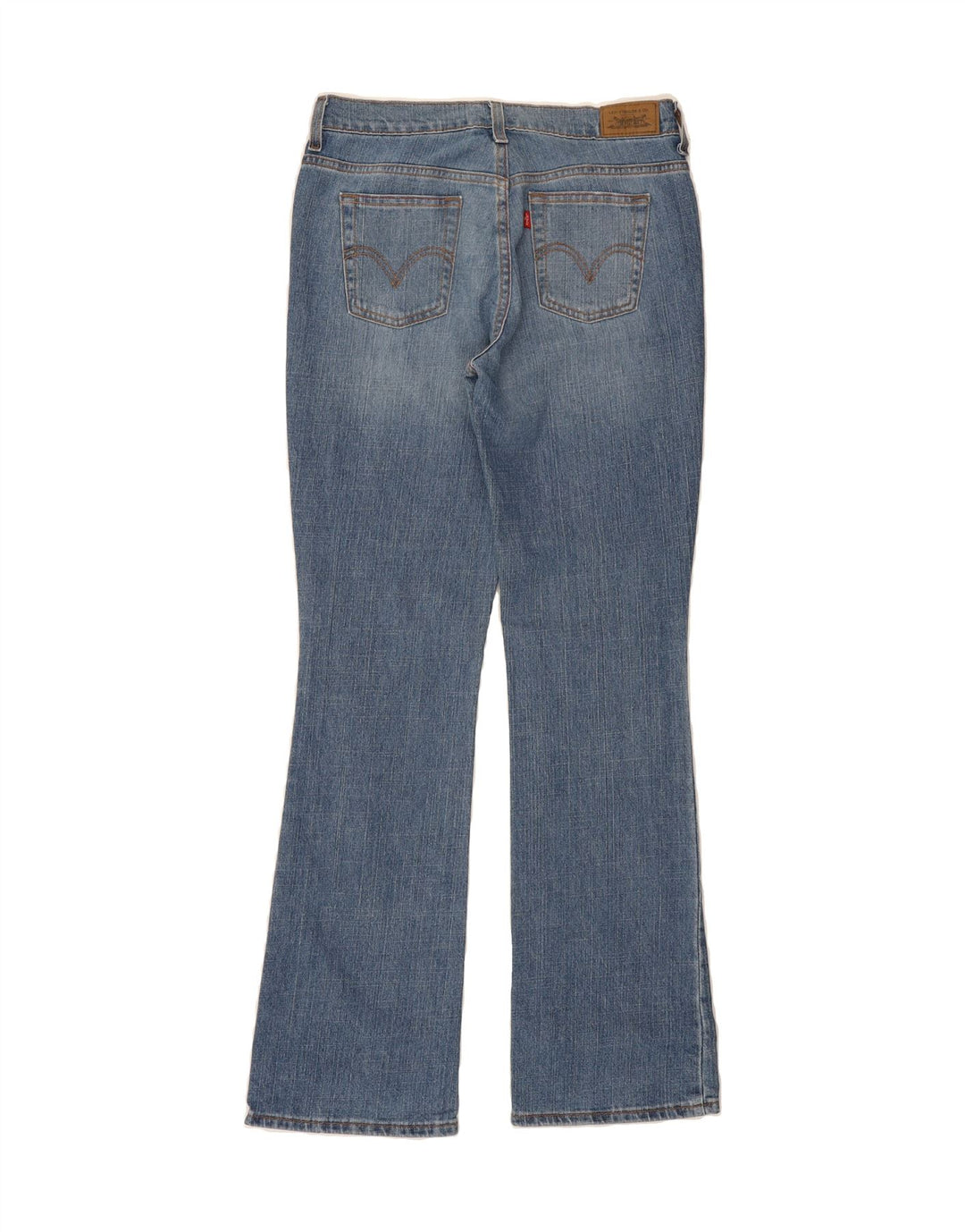 LEVI'S Womens 515 Bootcut Jeans US 6 Medium W28 L33 Blue Cotton Vintage Levi's and Second-Hand Levi's from Messina Hembry 