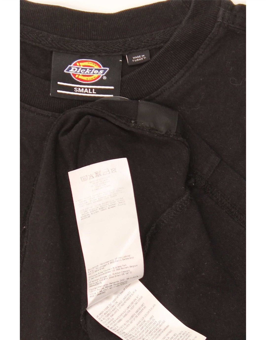 Tricou grafic pentru bărbați Dickies Top mic bumbac negru