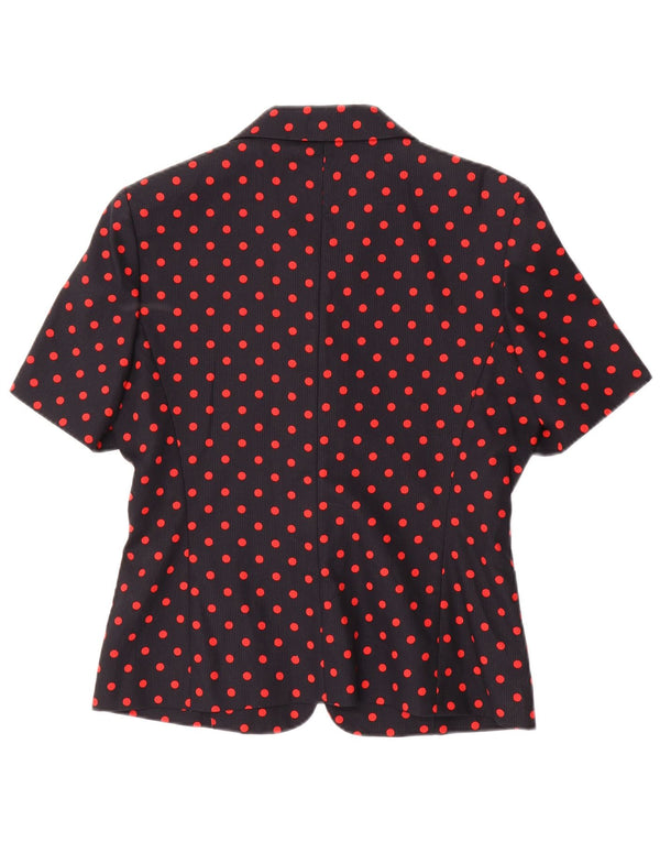 MELROSE Jachetă cu mânecă scurtă pentru femei IT 44 Medium Black Polka Dot