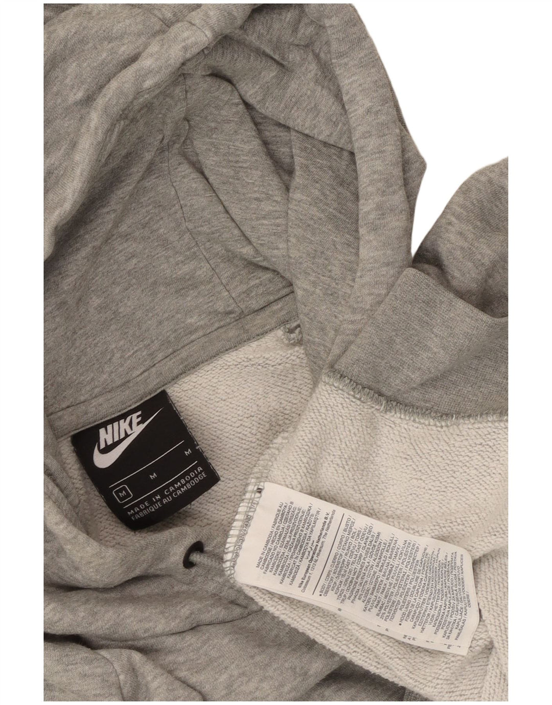Pulover Nike pentru femei UK 14, bumbac gri mediu