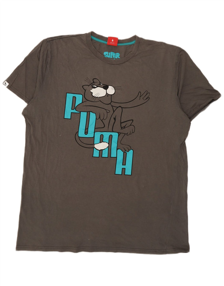 Tricou grafic pentru bărbați PUMA Top XL gri