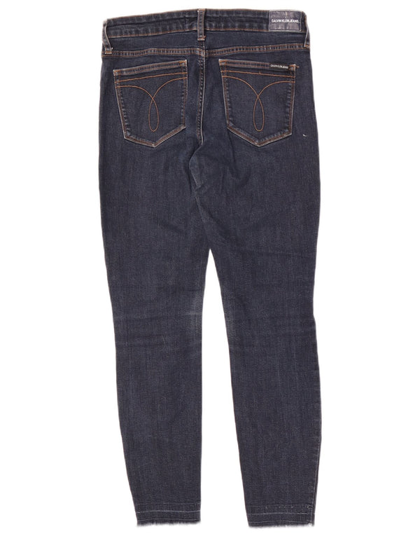 Blugi skinny pentru femei Calvin Klein L29 L28 Bumbac bleumarin