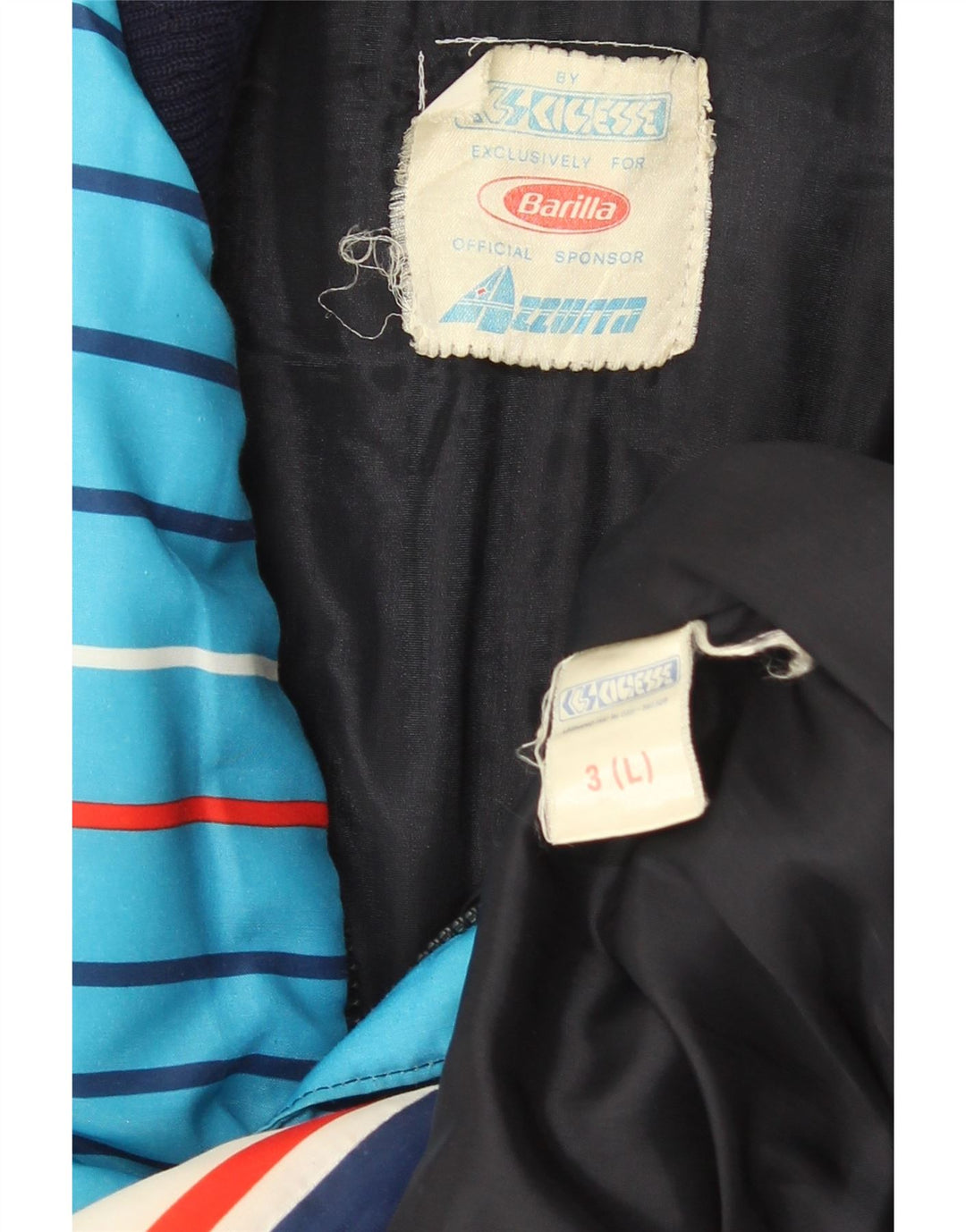 Gilet căptușit pentru bărbați Azzurra UK 40, mare, bleumarin, poliester color bloc