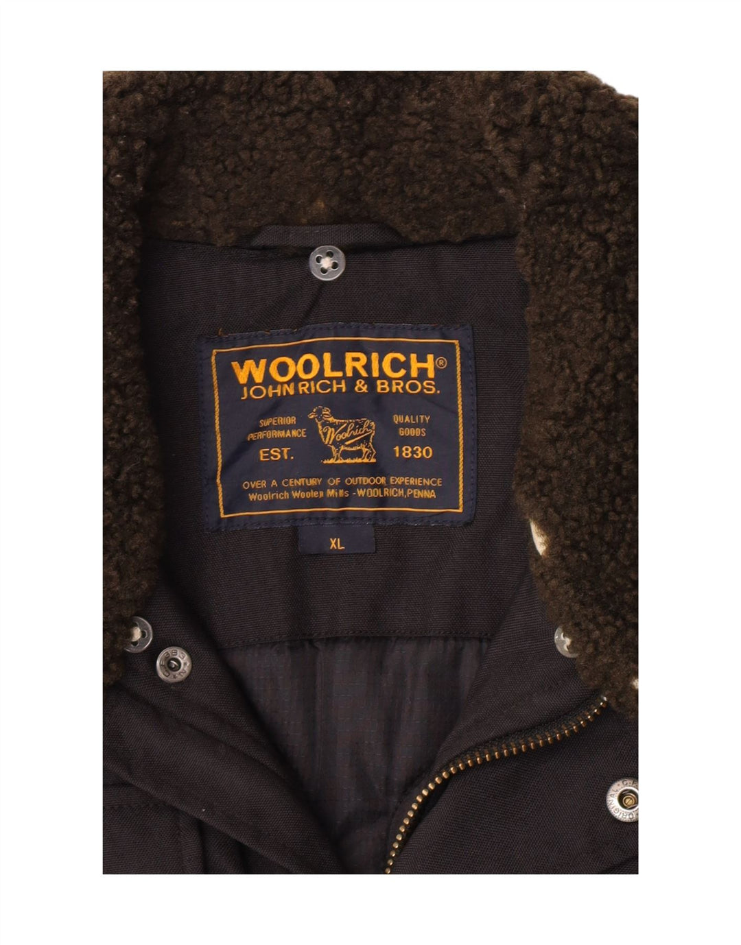 Jachetă Bomber pentru bărbați Woolrich UK 42 XL Negru