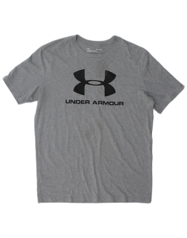 Tricou grafic Under Armour pentru bărbați Top mic gri
