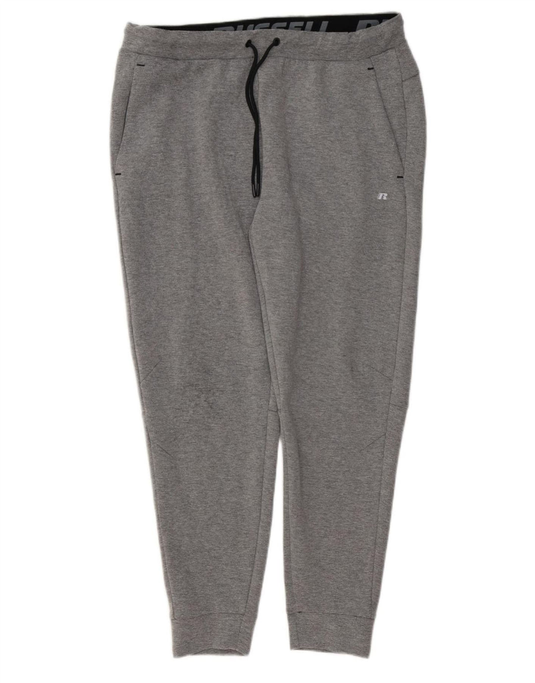 RUSSELL ATHLETIC Pantaloni de trening pentru bărbați Pantaloni de jogging Mari Poliester gri