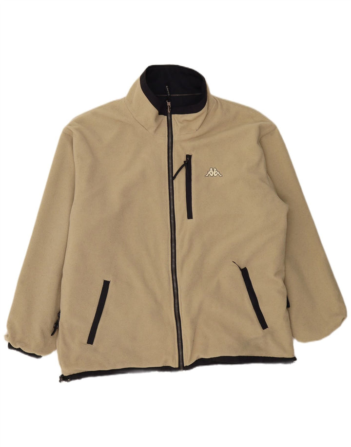 Jachetă reversibilă pentru bărbați KAPPA UK 40 mare, poliester bleumarin