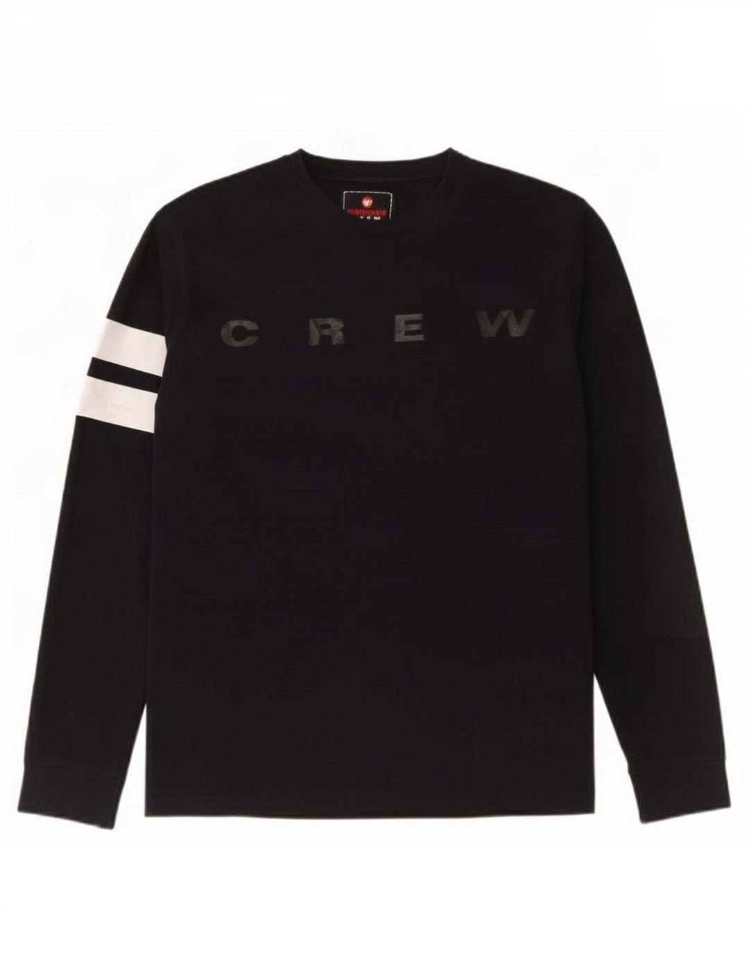 Murphy & Nye Top grafic pentru bărbați cu mânecă lungă, mare, bleumarin, color block