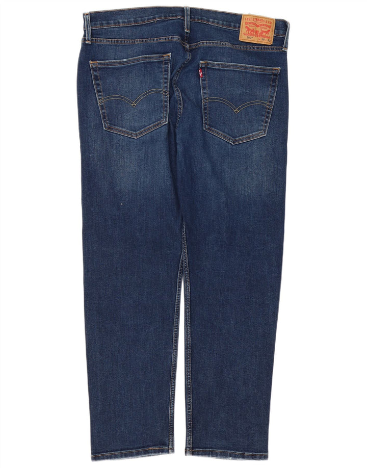 Levi's 502 Regular Tapered Jeans 36 L30 Blue Bumbac
