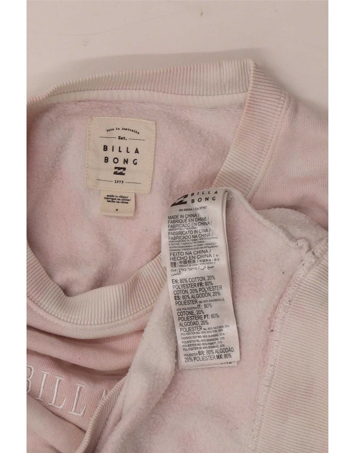 Pulover cu grafic pentru femei Billabong UK 14 Medium Pink Tie Dye