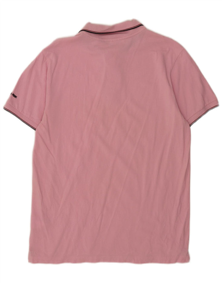 Tricou polo pentru bărbați Think Pink, bumbac mare, roz