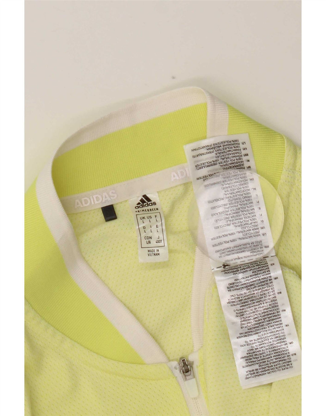Vestă pentru femei Adidas UK 14 Poliester galben mare