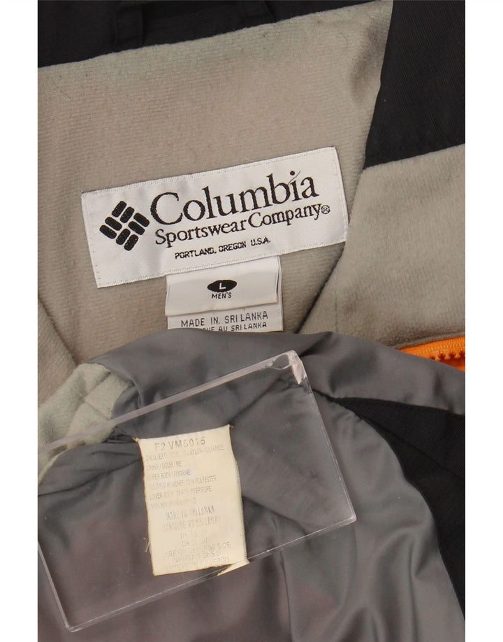 Jachetă Columbia pentru bărbați, UK 40, mare, portocaliu, bloc de culoare