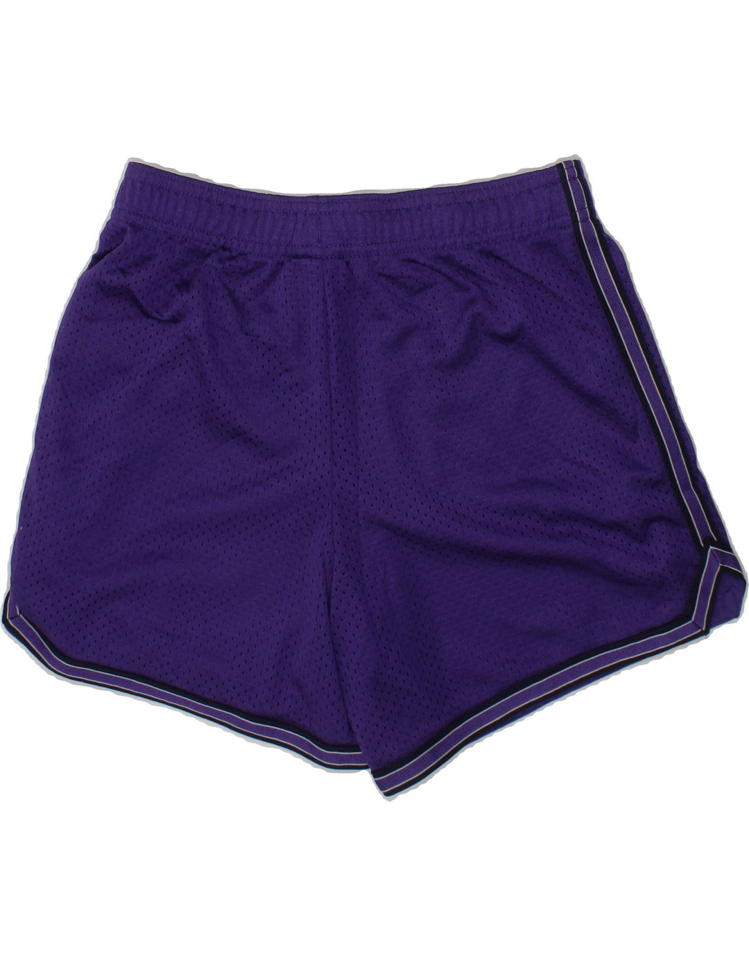 NIKE Boys Sport Shorts 10-11 Years Medium Purple Polyester Vintage Nike and Second-Hand Nike from Messina Hembry 