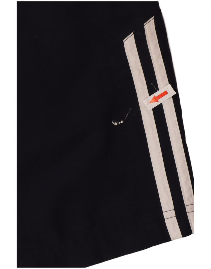 Pantaloni scurți sport adidas pentru femei UK 18 XL bleumarin poliester