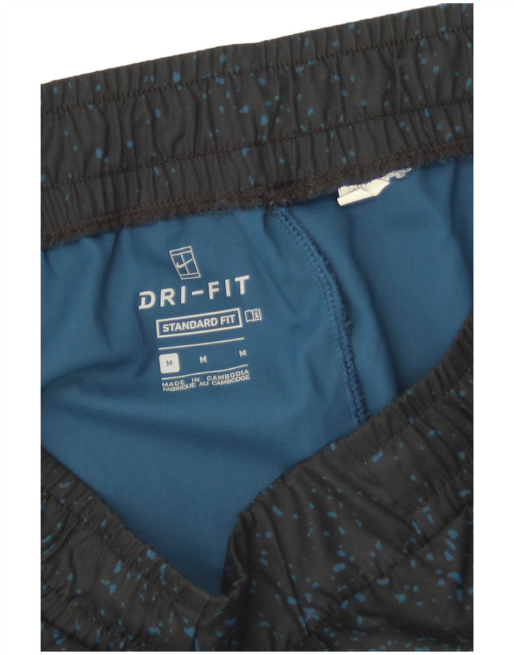 Pantaloni scurți sport Nike pentru bărbați, albastru mediu, pete