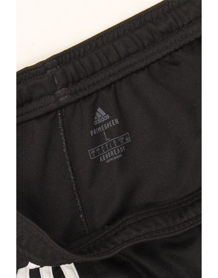 ADIDAS Mens Aeroready Tracksuit Trousers Large  Black Polyester Vintage Adidas and Second-Hand Adidas from Messina Hembry 