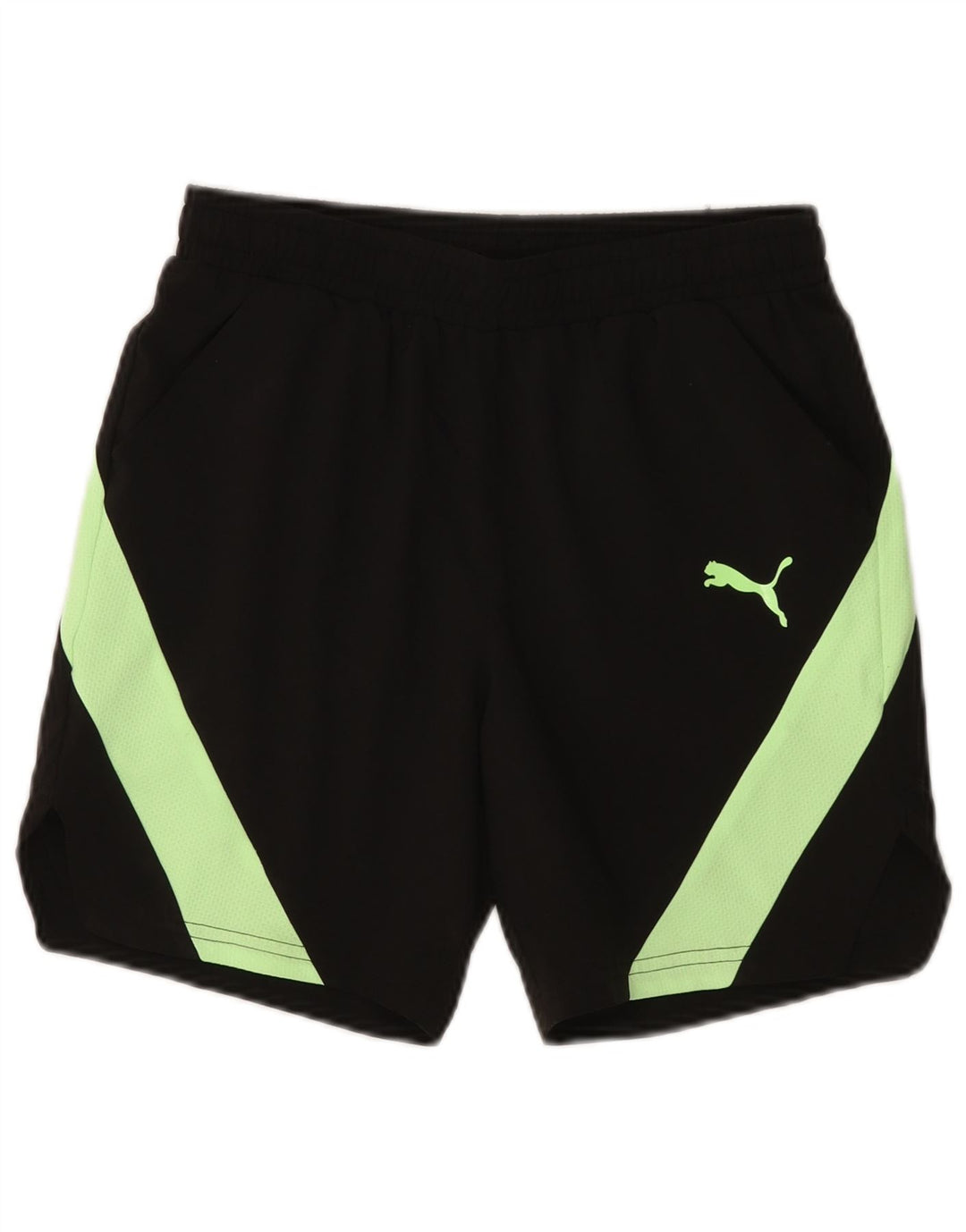 Set 2 piese PUMA pentru băieți 13-14 ani Poliester color bloc verde