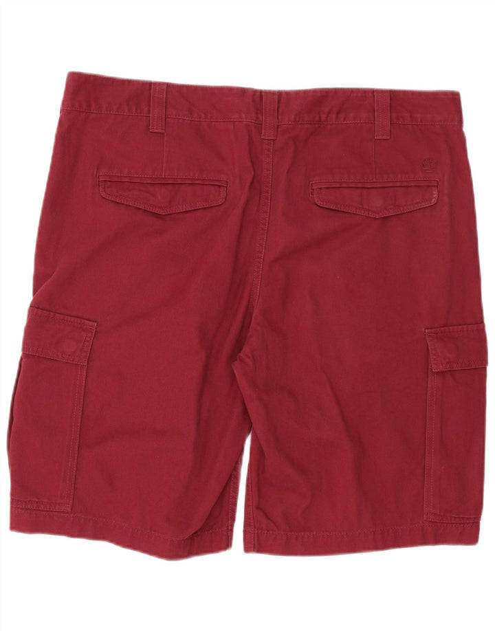 Pantaloni scurți cargo pentru bărbați Timberland W38 XL Burgundy