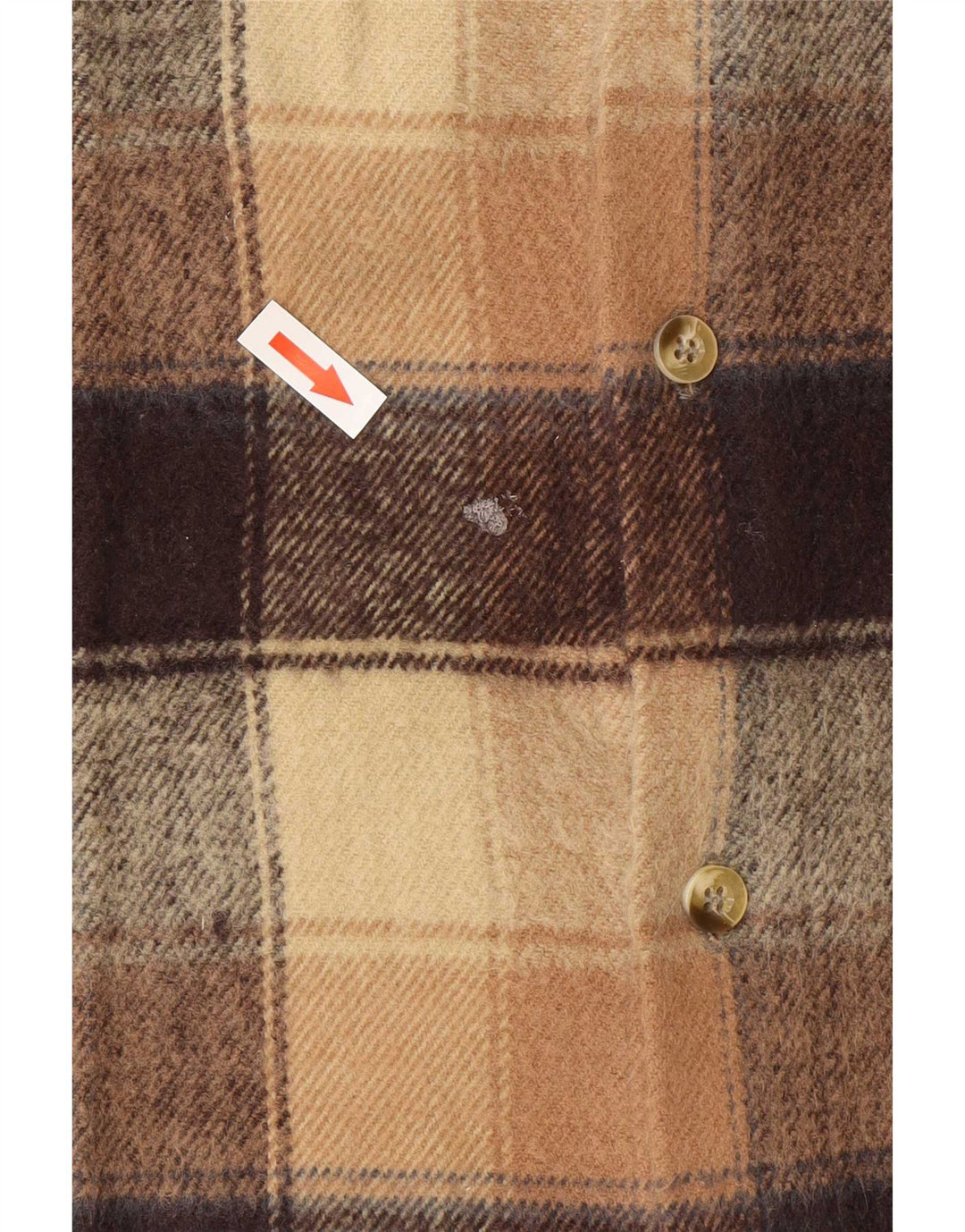 Cămașă de flanel pentru bărbați Regina, 2XL, bej, acrilic