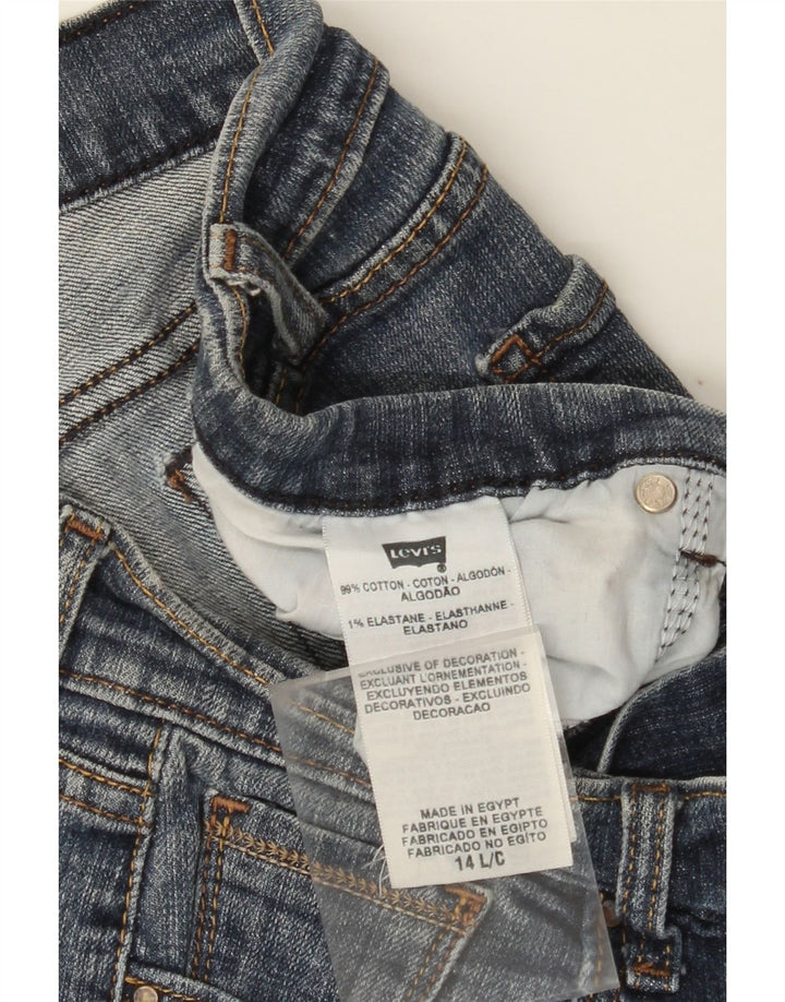 Blugi pentru femei 515 Bootcut LEVI'S US 14 XL W34 L32 bumbac albastru