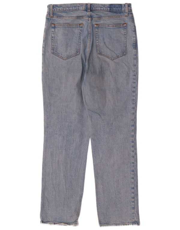 Blugi drepti pentru femei Abercrombie & Fitch US 12 Large W31 L31 Blue Anii 90