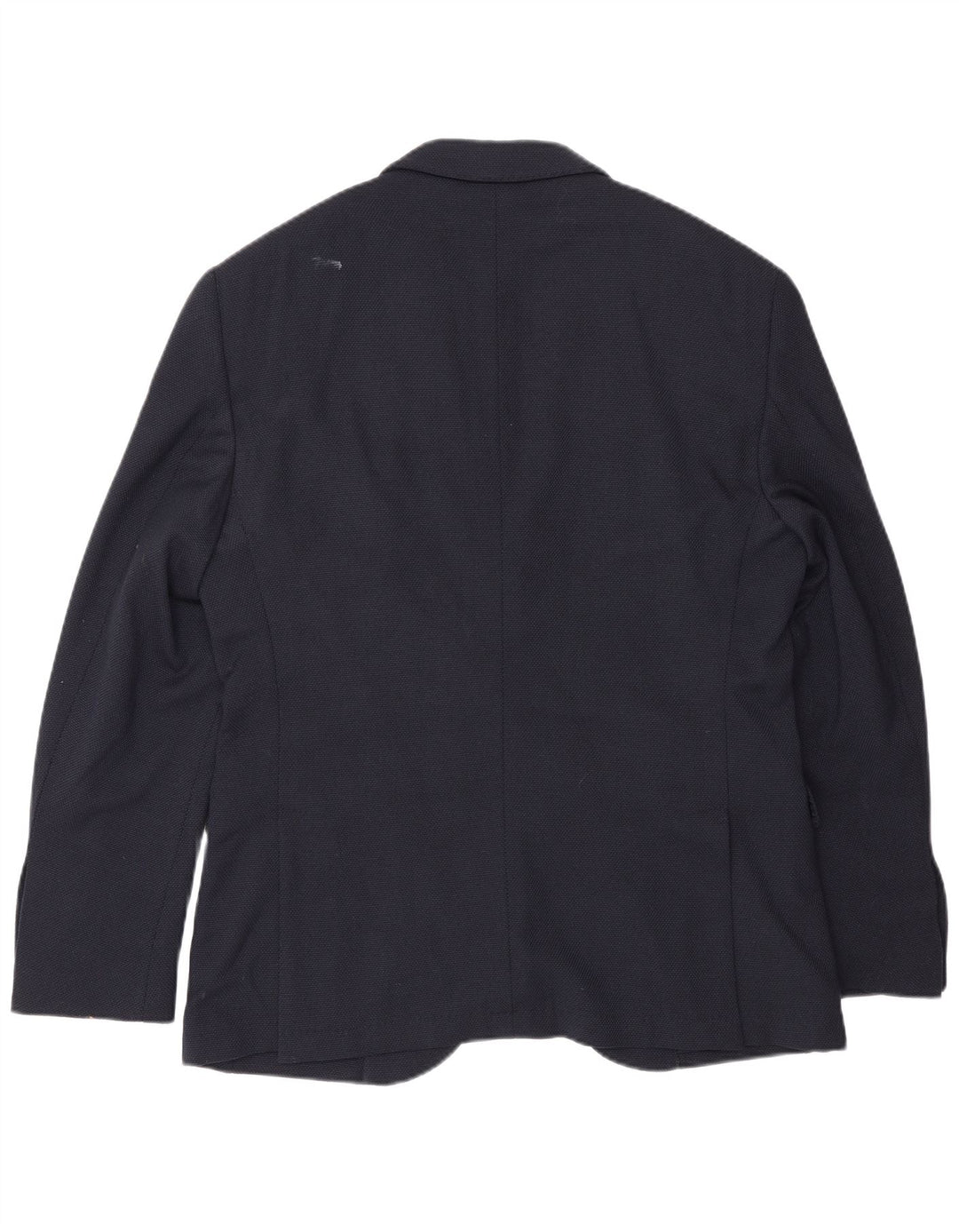 Massimo Dutti Jachetă pentru bărbați cu 2 nasturi UE 50 Lână medie albastru bleumarin