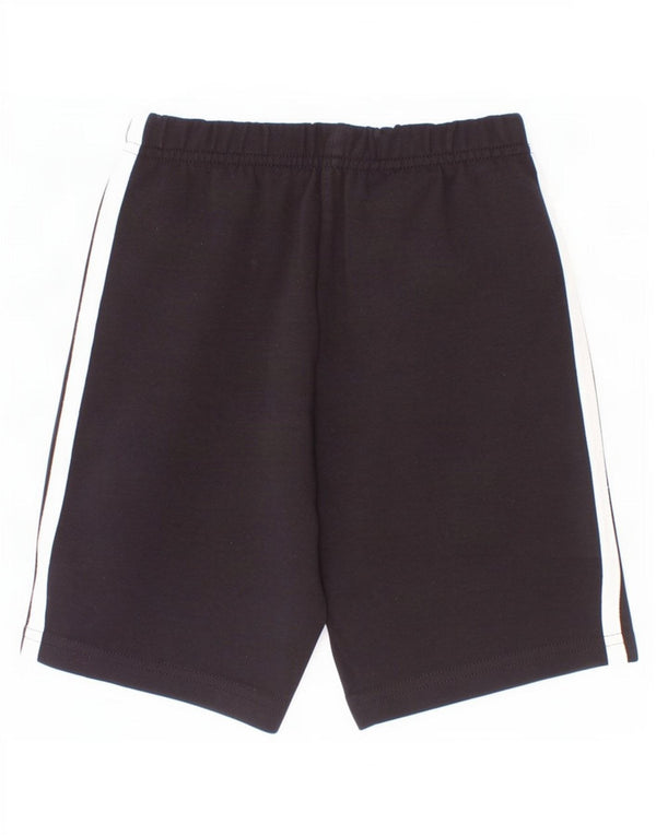 Pantaloni scurți sport adidas băieți 6-7 ani bumbac negru