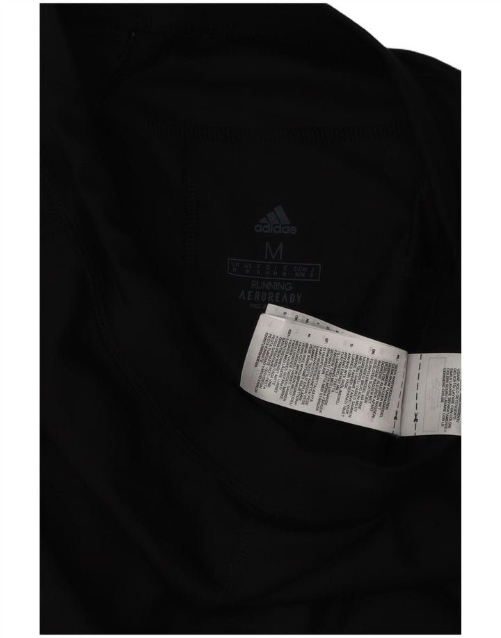 Leggings Aeroready pentru femei Adidas UK 12 Poliester mediu negru