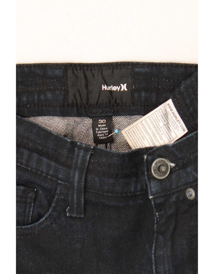 Blugi slim pentru femei Hurley W30 L29 bumbac bleumarin
