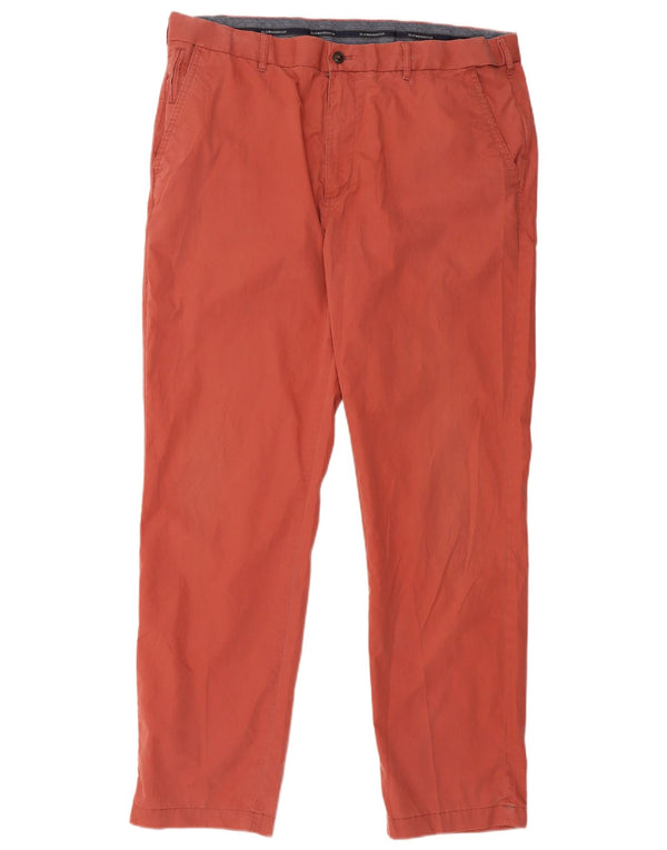 Pantaloni chino slim pentru bărbați Marks & Spencer L40 L33 bumbac roz