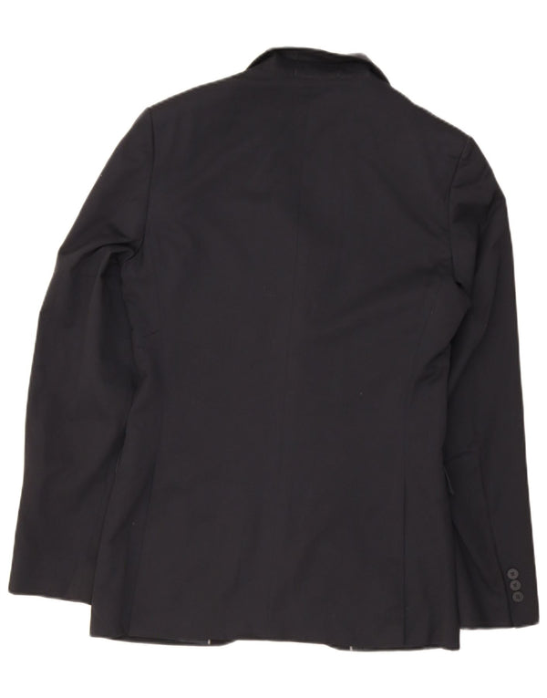 Jachetă pentru bărbați Marks & Spencer pentru bărbați, cu 2 nasturi, UK 36 Poliester bleumarin mic