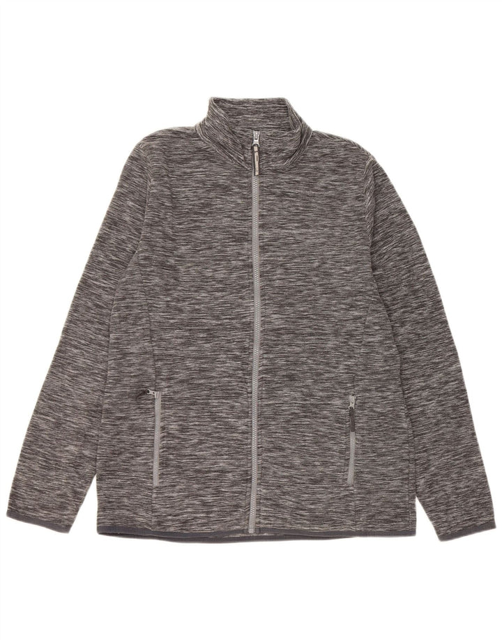 Jachetă din lână pentru femei Mountain Warehouse UK 16, mare, gri poliester pătat